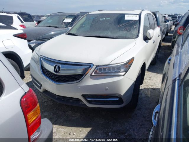 5FRYD4H95GB053448 Acura Mdx Advance   Entertainment Packages/advance Package