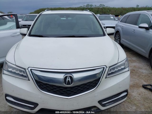 5FRYD4H95GB053448 Acura Mdx Advance   Entertainment Packages/advance Package