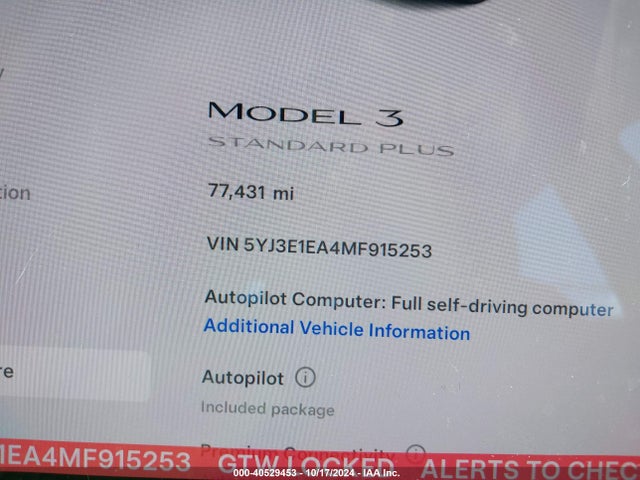 2021 TESLA MODEL 3 5YJ3E1EA4MF915253 Photo 6