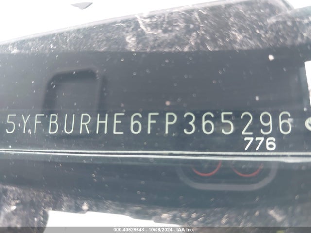 Toyota COROLLA LE 2015 5YFBURHE6FP365296 Image 21
