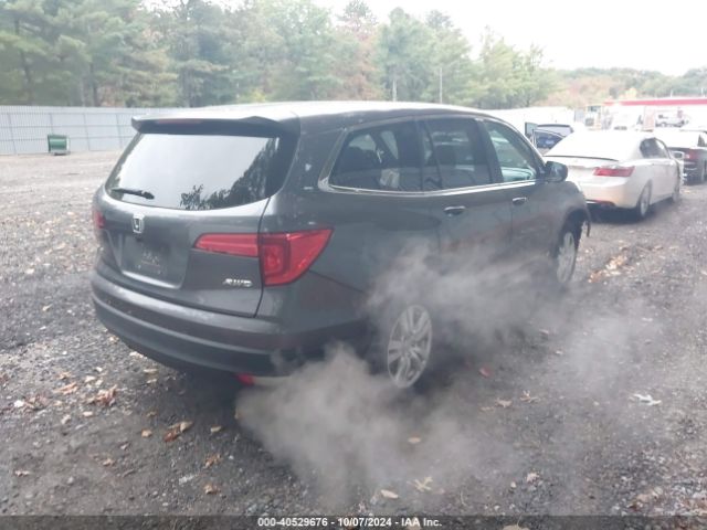 5FNYF6H10GB045243 Honda PILOT LX