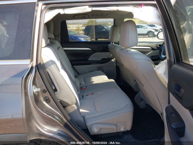 5TDBZRFH8HS402650 Toyota Highlander Le Plus