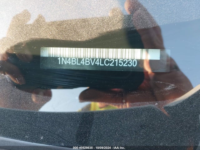 Nissan Altima S Fwd 2020 1N4BL4BV4LC215230 Image 9