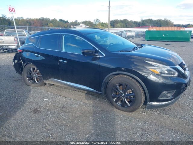5N1AZ2MH0JN113713 Nissan MURANO SV