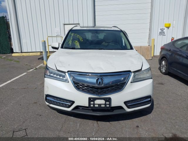 5FRYD4H65EB002826 Acura Mdx Technology Pkg W/entertainment Pkg