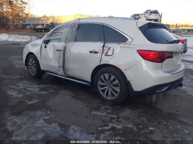 5FRYD4H65EB002826 Acura Mdx Technology Pkg W/entertainment Pkg