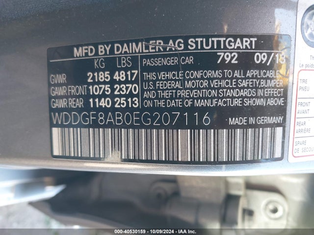 WDDGF8AB0EG207116 Mercedes-Benz C 300 Luxury 4matic/sport 4matic