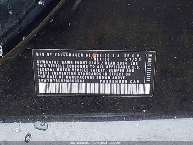 3VW7M7BU5PM053566 Volkswagen Jetta 1.5t Se