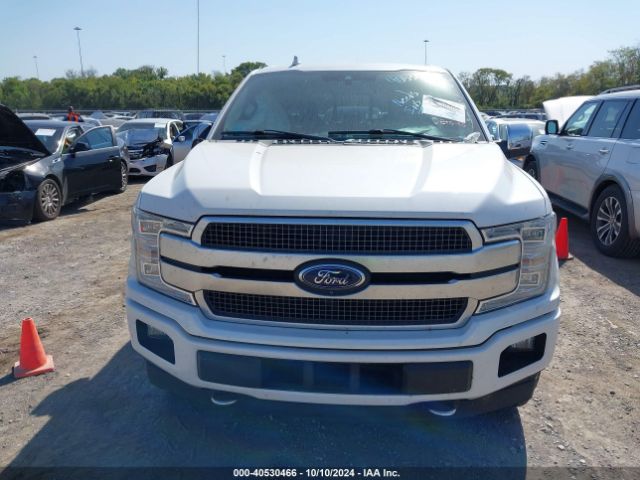 1FTEW1EG5JFB63919 Ford F-150 Platinum