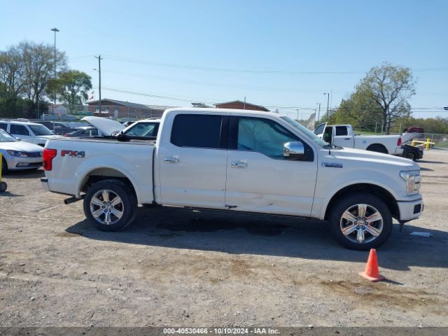 1FTEW1EG5JFB63919 Ford F-150 Platinum
