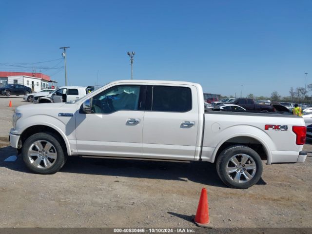 1FTEW1EG5JFB63919 Ford F-150 Platinum