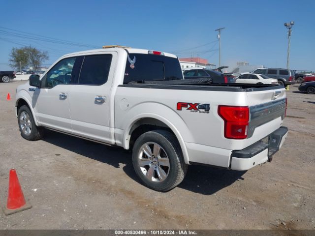 1FTEW1EG5JFB63919 Ford F-150 Platinum