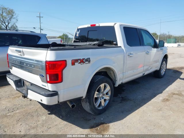 1FTEW1EG5JFB63919 Ford F-150 Platinum