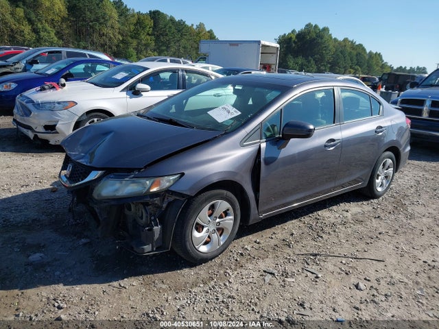 Honda Civic Ex-l 2014 19XFB2F97EE080885 Image 2