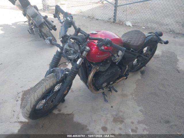 2023 TRIUMPH MOTORCYCLE BONNEVILLE SMTD53HL0PTBK4799 Photo 1