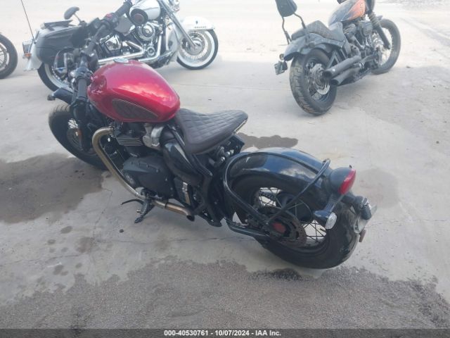 2023 TRIUMPH MOTORCYCLE BONNEVILLE SMTD53HL0PTBK4799 Photo 2