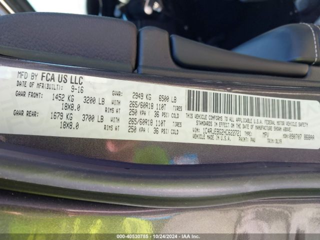 1C4RJEBG2HC622721 Jeep Grand Cherokee Limited 4x2