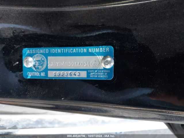5J8YD4H39LL034682 Acura Mdx Standard