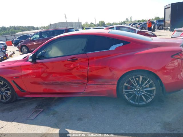 JN1FV7EK1HM610690 Infiniti Q60 3.0t Red Sport 400