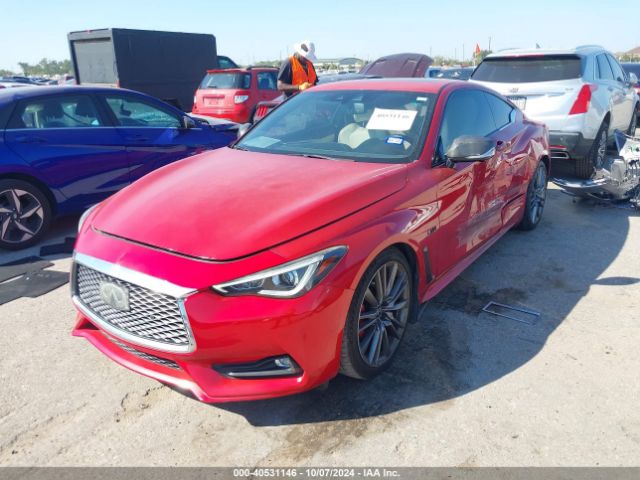JN1FV7EK1HM610690 Infiniti Q60 3.0t Red Sport 400