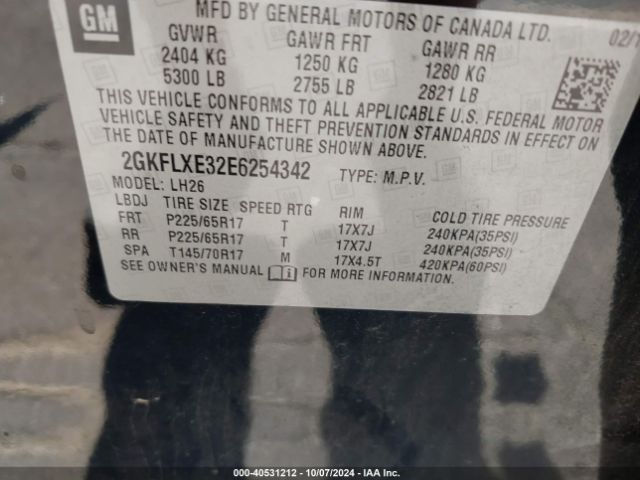 2GKFLXE32E6254342 GMC Terrain Slt-1