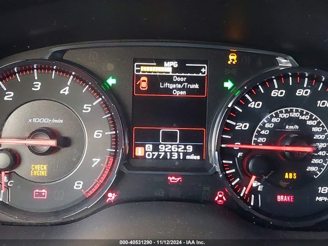 JF1VA1H64J9805245 Subaru Wrx Limited