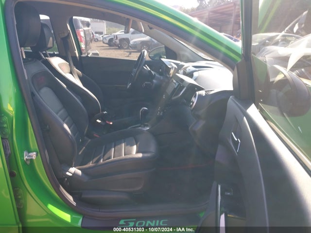Chevrolet Sonic Rs Auto 2015 1G1JG6SB5F4139049 Image 5