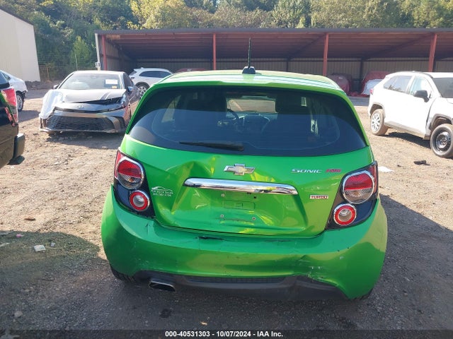 Chevrolet Sonic Rs Auto 2015 1G1JG6SB5F4139049 Image 6