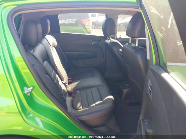 Chevrolet Sonic Rs Auto 2015 1G1JG6SB5F4139049 Image 8