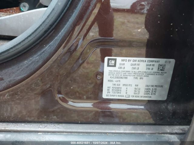 KL4CJDSB2EB627899 Buick Encore Premium