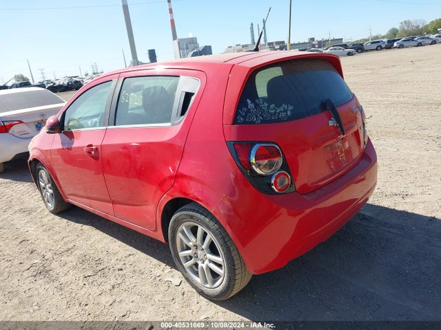 Chevrolet Sonic Lt Auto 2014 1G1JC6SB9E4199295 Image 3