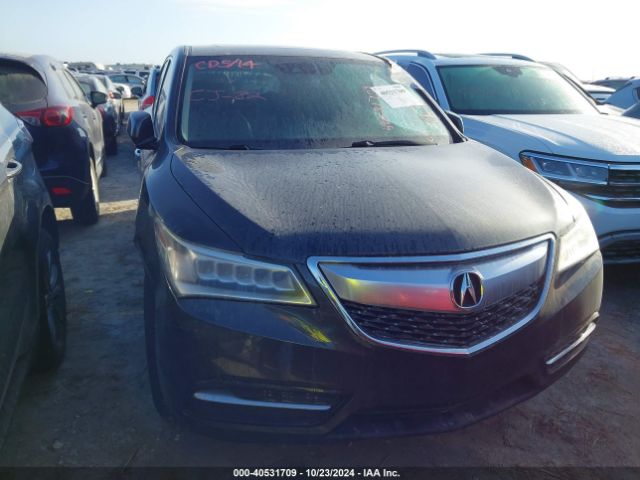 5FRYD3H48GB004310 Acura Mdx Technology   Acurawatch Plus Packages/technology Package