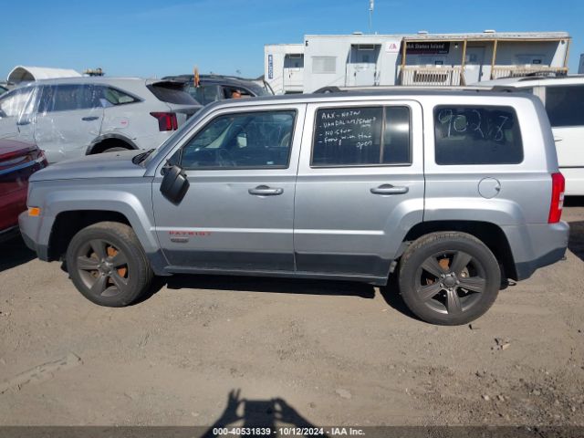 1C4NJRBB7HD160015 Jeep Patriot 75th Anniversary Edition 4x4