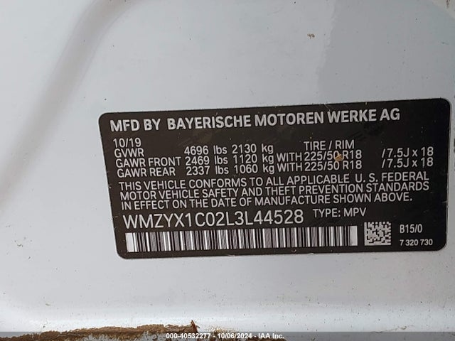 2020 MINI COUNTRYMAN WMZYX1C02L3L44528 Photo 8