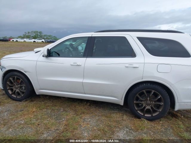 1C4RDHDG5JC239626 Dodge Durango Gt Rwd