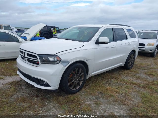 1C4RDHDG5JC239626 Dodge Durango Gt Rwd