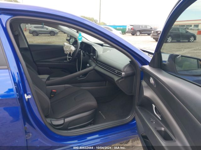 KMHLM4AJ3PU083826 Hyundai Elantra Hybrid Blue