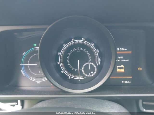 KMHLM4AJ3PU083826 Hyundai Elantra Hybrid Blue