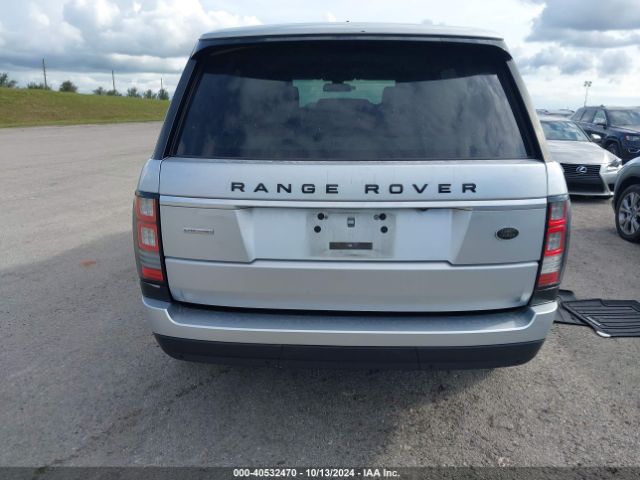 SALGS3TF8FA199000 Land Rover Range Rover 5.0l V8 Supercharged