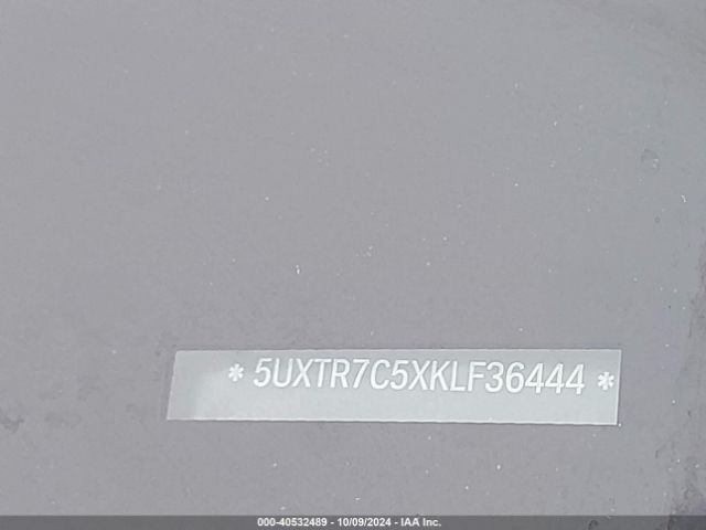 5UXTR7C5XKLF36444 BMW X3 Sdrive30i