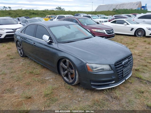 2013 AUDI S8 WAUD2AFD2DN017285
