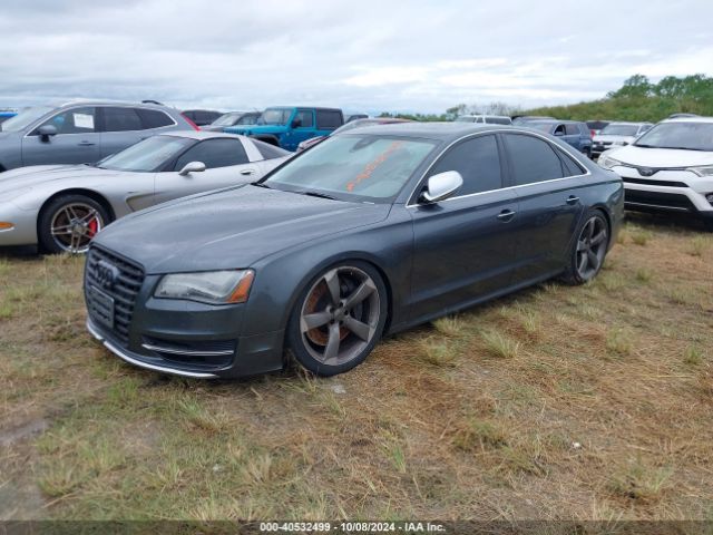 2013 AUDI S8 WAUD2AFD2DN017285 Photo 1