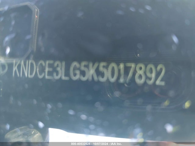 KNDCE3LG5K5017892 KIA Niro Ev Ex Premium