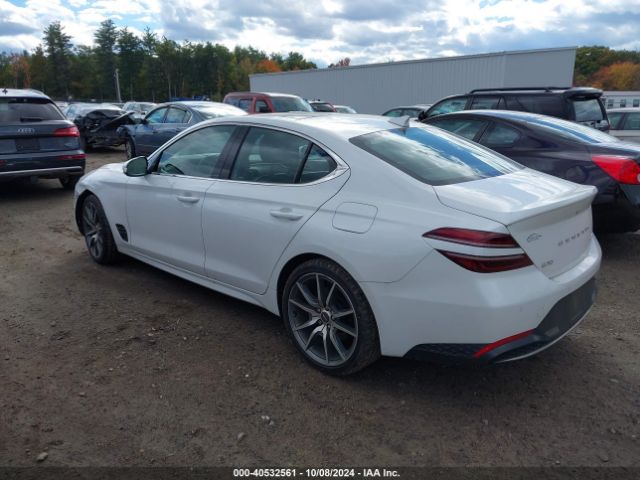 KMTG34TA1NU098409 Genesis G70 2.0t Awd