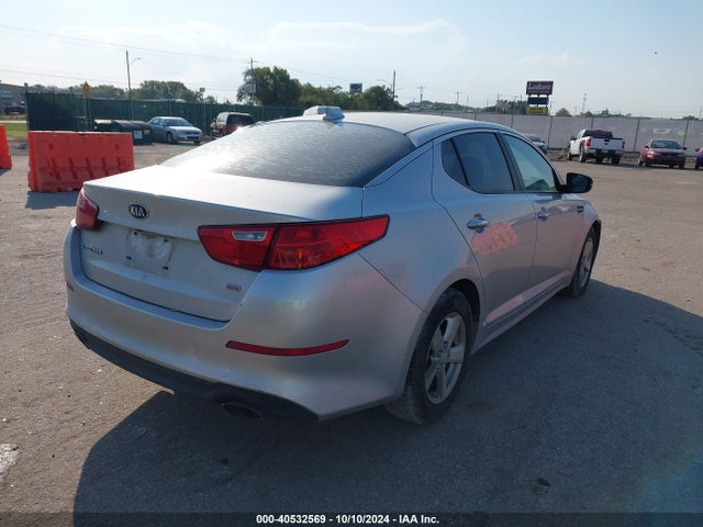 KIA Optima Lx 2014 KNAGM4A72E5515577 Image 4