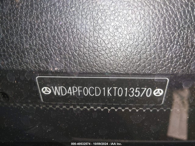 WD4PF0CD1KT013570 Mercedes-Benz Sprinter 2500 High Roof V6/standard Roof V6