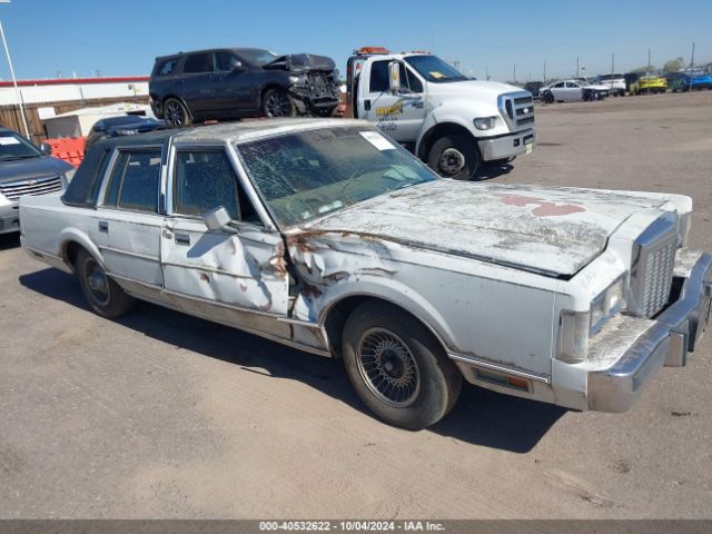 1987 LINCOLN TOWN CAR 1LNBM81F4HY615349