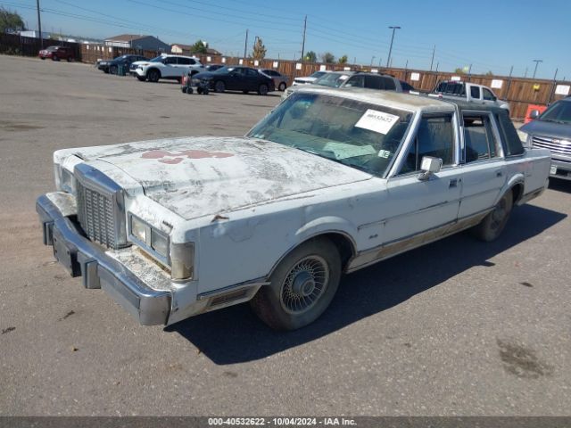 1987 LINCOLN TOWN CAR 1LNBM81F4HY615349 Photo 1