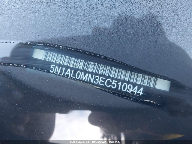 Infiniti QX60 2014 5N1AL0MN3EC510944 Image 9