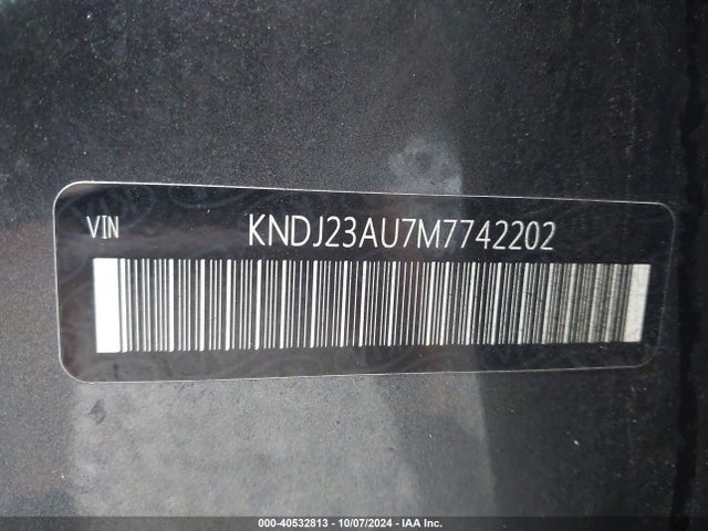 KIA SOUL LX 2021 KNDJ23AU7M7742202 Image 9